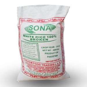 RICE BROKEN   40 KG – 100% BROKEN WHITE