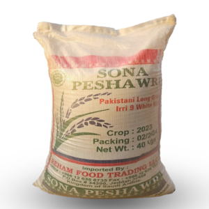 RICE SONA PESHAWRI 40KG – C9  WHITE